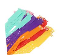 COHEALI Bracelets PVC Imperméables Réglables pour Événements Bracelets Id Manuscrits Confortables et Souples Lot de Multicolores pour Hôpitaux et Bars Didentification pour Sport