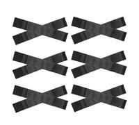 COHEALI Brassards de Deuil Lot de 12 Pièces Élastiques Noirs en Polyester Ajustables et Confortables pour Funérailles et Prières pour Équipes Sportives