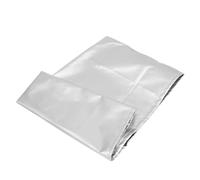 COHEALI Cache-poussière pour PC en Tissu Oxford Argenté, Housse de Protection Complète pour Écran Lcd LED HD 20-22 Pouces, pour Bureaux et Lieux de Divertissement