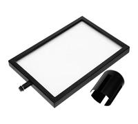 COHEALI Cadre Porte-Affiche Vertical A4 en Acier Inoxydable Ceinture Rétractable pour Buffets et Séances de Dédicaces Poteau de Guidage File d'Attente