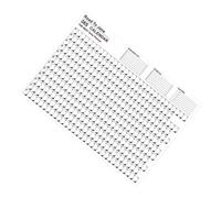 COHEALI Calendrier Mural 2023 Anglais 365 Jours Planificateur Annuel Suspendu pour Maison Bureau École Calendrier Décoratif Mensuel Créatif Espace Notes Design Simple et Pratique