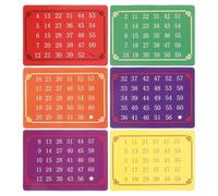 COHEALI Cartes Télépathiques Mathématiques et Prédiction D'avenir 5 Sets en Papier pour Cartes de Numéro Télépathique sur Scène de Magie