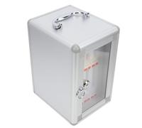 COHEALI Casier pour Téléphone Portable en Alliage D'aluminium Serrure de Sécurité et Compartiments Numérotés, pour Écoles et Restaurants, Design Élégant et Facile à Transporter