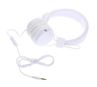 COHEALI Casque Filaire Blanc Micro Compatibilité PC Coussinets Confortables Ergonomique pour Jeu et Visionnage Prolongé