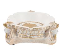 COHEALI Cendrier Égyptien Décoratif en Résine Blanche pour Salon et Bureau, Porte-cendrier Créatif Style Pharaon, Support de Stockage des Cendres Élégant