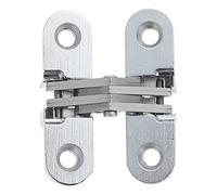 COHEALI Charnière Invisible pour Porte en Alliage de Zinc 13x45 Mm Charnière Cachée Réglable 3d Pivotement à 180° Dissimulée pour Portes D’armoire et Entrée Usage Intérieur