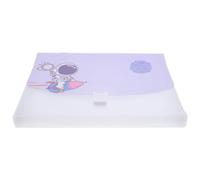 COHEALI Classeur Accordéon Portable A4 Grand Capacité Organisateur de Fichiers Extensible Rangement Léger pour Documents Factures et Reçus Étiquettes Format A4 Couleur Aléatoire