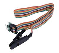 COHEALI Clip de Test pour Programmation Puce Bios Prise USB Compatible Socket de Gravure sans Soudure Résistant à Usure et Anticorrosion Module Programmateur Mémoire Fiable