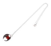 COHEALI Collier Pendentif Vintage Ailes D'ange en Pierre et Métal, Confortable à Porter, Adapté aux Peaux Sensibles, pour Sorties Décontractées et Événements Formels