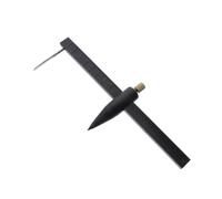 COHEALI Compas à Graver Outil D'argile De Poterie Outil De Poterie Sculpture Poterie Boussole Outil De Cercle De Dessin Coupe-cercle De Tissu Coupe-cercle Bricolage Black Plastique