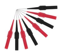 COHEALI Cordons de Test pour Multimètre Aiguilles de Perçage Nickel Plaqué 8pcs pour Test Précis de Cartes de Circuits et Maintenance Électronique