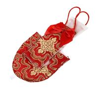 COHEALI Couches pour Oiseaux Rouges en Coton Léger et Doux, Costume Créatif et Confortable pour Cockatiel et Perruche, Accessoire Respirant pour Oiseaux de Compagnie