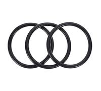 COHEALI Coussins Grand Diamètre en Caoutchouc Noir Lot de 3 pour Bol Chantant Bouddhiste pour Instruments Rituels et Décoration Spirituelle