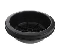COHEALI Couvercle de Regard Circulaire en Plastique Noir Résistant à L'usure Design Esthétique pour Pelouses et Décoration Paysagère Facile à Remplacer