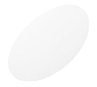 COHEALI Couvercle de Remplacement Rond en Acrylique Blanc Diffuseur Moderne Facile à Nettoyer, Protège la Vue pour Plafonnier pour Éclairage Intérieur