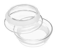 COHEALI Couvercles de Pichet à Eau en Verre et Silicone, Lot de 2 Pièces, Couvercle Scellé Remplaçable pour Carafe et Bouilloire, Accessoires pour Service de Boissons, Protection