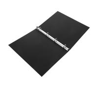COHEALI Couverture de Cahier A4 en Papier Kraft Noir pour Organiser Documents et Protéger Carnet, Design Classique Professionnel, pour Usage Quotidien et Occasions Formelles