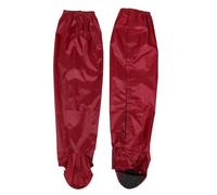 COHEALI Couvre-Chaussures de Pluie Cyclisme Rouge L, Paire en Oxford | Compact et Portable, Coupe Sécurisée, Coupe-vent, pour Moto et Vélo, Usage Mixte Hommes Femmes