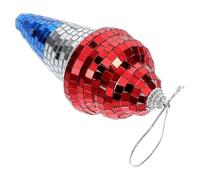 COHEALI Décorations de Boule à Facettes de Glace Rétro en Plastique et Alliage de Zinc, Boules Disco Suspendues pour Fêtes et Événements Festifs Solide