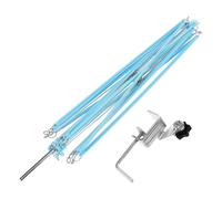 COHEALI Dévidoir à Fil Manuel Bleu pour Crochet et Tricot, Enrouleur de Pelotes Stable Base Robuste, Accessoire Compact pour Organiser la Laine à Domicile et Ateliers Créatifs