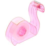 COHEALI Dévidoir de Ruban Adhésif en Forme de Flamant Rose Dérouleur Tape Kawaii pour Washi Tape & Scrapbooking Accessoire de Bureau Mignon pour École & Maison