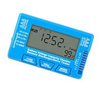 COHEALI Dispositif Précise Nickel 4s- de Détection et 2s- Vérification de Batterie Bleu Compatible Testeur Portable en Abs de L'état Li-ion pour Batteries