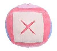 COHEALI Distributeur en Tissu Rose pour Lapin de Friandises de Balle avec Surface Lisse, Jeu Interactif et Mastication Sécurisée pour Espaces Ouverts et Intérieurs
