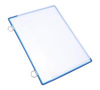 COHEALI Dossier Suspendu A4 Pochette Plastique Transparent pour Bureau et Maison Compartiments de Rangement Horizontal