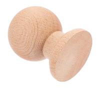 COHEALI Embout Décoratif en Bois Massif Sculpté 12x10 Cm, Embouts Ronds de Remplacement pour Poteaux Décoratifs D’intérieur, Fleurons Bois Dur pour Meubles et Escaliers, Décoration