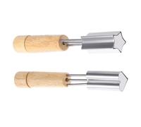 COHEALI Emporte-pièces Biscuits 2 Pcs en Acier Inoxydable, Formes Étoile et Cœur, Moules à Pâtisserie Réutilisables, pour Desserts Maison et Décorations Gourmandes