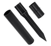 COHEALI Ensemble 3 Pièces D’accessoires pour Lampadaire Solaire de Jardin, Piquet de Terre Creux en Plastique Connecteur et Tuteur, Fixation Stable pour Éclairage Paysager Extérieur