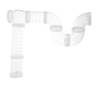 COHEALI Ensemble de Tubes Transparents pour Hamster et Rat 9.45x2.17x2.17in Structure légère en Plastique pour activité dans Divers espaces