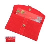COHEALI Enveloppe Rouge Chinoise de Mariage Taille L, Motif Double, Porte-argenté Traditionnel pour Enveloppes Monétaires, Décoration Festive pour Présents Invités et Enterrement de Vie
