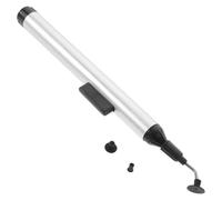 COHEALI Extracteur de Puces Ic Antistatique Manuel en Métal Argenté Poignée Antidérapante Outil Professionnel pour Composants Électroniques et Circuits Intégrés Usage Industriel Précis