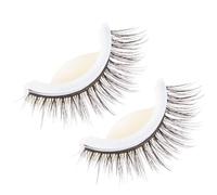 COHEALI Faux Cils 3d Naturels Noirs Réutilisables en Plastique, Autoadhésifs Confortables pour Maquillage Quotidien et Événements de Mariage