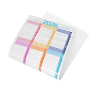 COHEALI Grand Calendrier Mural Effaçable à Sec Non Daté 12 Mois Grand Format Réutilisable Plastifié Agenda Mural Vertical pour Bureau Maison et Salle de Classe Organisation Annuelle