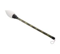 COHEALI Grand Pinceau de Calligraphie 50 Cm Noir et Or, Accessoire de Cosplay et Décoration pour Spectacle, Modèle Portable pour Danse Étudiante, Ornement Artistique Polyvalent