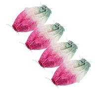 COHEALI Housses en Tissu pour Lampes à Gaz de Camping, Remplacement Facile de Manteau de Lanterne, Design Portable, Lot de 4 Pièces pour Éclairage d'urgence en Randonnée