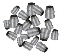 COHEALI Kit de 20 Coins en Fer Renforcés pour Manches Ronds de Hache et Marteau, 4 Tailles 5 Pièces Chacune, Accessoires de Sécurité pour Jardinage et Outils à Main