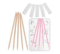 COHEALI Kit de Bijoux Dentaires Dents, Gemmes Plates en Cristal, Rhinestones, Décoration en Pierres Précieuses, Facile à Utiliser, pour Spectacles et Mariages