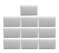 COHEALI Kit de Nettoyage pour Disques Vinyles 10pcs Éponges Blanches Haute Dureté Éliminent Les Débris pour Tourne-Disque Vintage