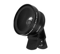 COHEALI Kit D'objectif pour Smartphone Clip Super Grand Angle et Macro, Léger et Portable en Alliage D'aluminium Verre Optique pour Photographie Mobile