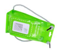 COHEALI Lampe à Sel LED 3 Leds 50 Lumens Verte, Lampe de Camping Portable sans Piles, Éclairage de Secours Solide à Eau Salée, Lanterne Suspendue pour Randonnée et Urgence Extérieure
