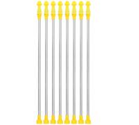 COHEALI Lance de Pulvérisation Longue en Acier Inoxydable 8pcs, Perche Télescopique pour Pulvérisateur de Jardin, Extension Facile à Utiliser et Entretien Simple Style Style Aléatoire