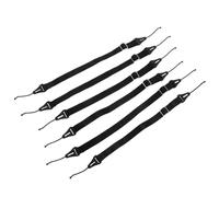 COHEALI Lanière pour Lunettes Garçon et Filles Noire, 6 Pièces, Cordon Ajustable sans Attache pour Lunettes de Soleil, Bracelet Sport Léger et Réglable, Support Sécurisé pour Activités