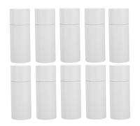 COHEALI Lot de 10 Boîtes Cylindriques en Carton Kraft Blanc Nacré 20 Ml avec Couvercle, Tubes Ronds Polyvalents pour Emballage de Thé, Bijoux et Artisanat, Contenants Pratiques