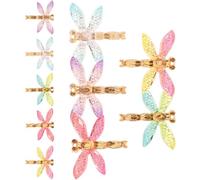 COHEALI Lot de 10 Mini Breloques Libellule en Résine Multicolores Figurines Décoratives Légères pour Artisanat DIY Embellissements pour Bijoux et Créations Manuelles