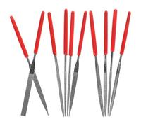 COHEALI Lot de 10 Mini Limes Diamantées Revêtement Titane, Jeu de Limes Aiguilles pour Métal, Bois et Verre, Outil de Bijoutier Polyvalent pour Sculpture et Polissage, Usage Professionnel