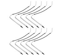 COHEALI Lot de 10 Stylets Résistifs avec Corde à Ressort Stylets Capacitifs Universels pour Écran Tactile Tablette et Smartphone Écriture et Dessin Précis Utilisation Bureautique et
