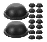 COHEALI Lot de 16 Pieds de Support en Plastique pour Valise, Patins de Réparation Résistants à l'abrasion, Accessoires Universels pour Bagages et Valises, Kit de Stabilisateurs Adaptés